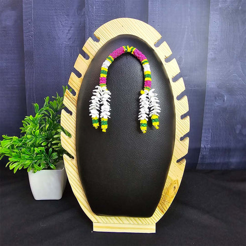 Pink White Green Yellow Chandrika