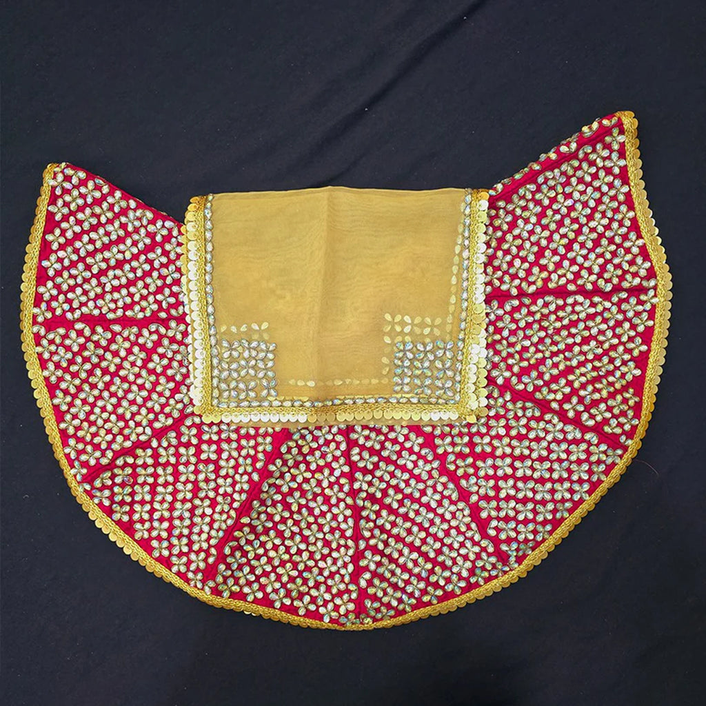 Handcrafted deity poshak