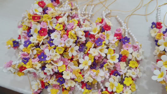 Multicolour Flower Garlands