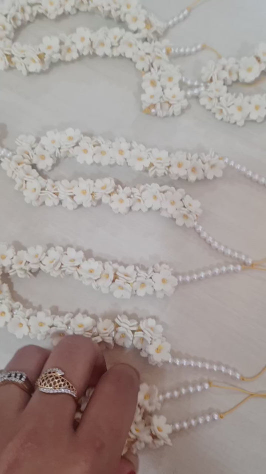 White Flower Garlands