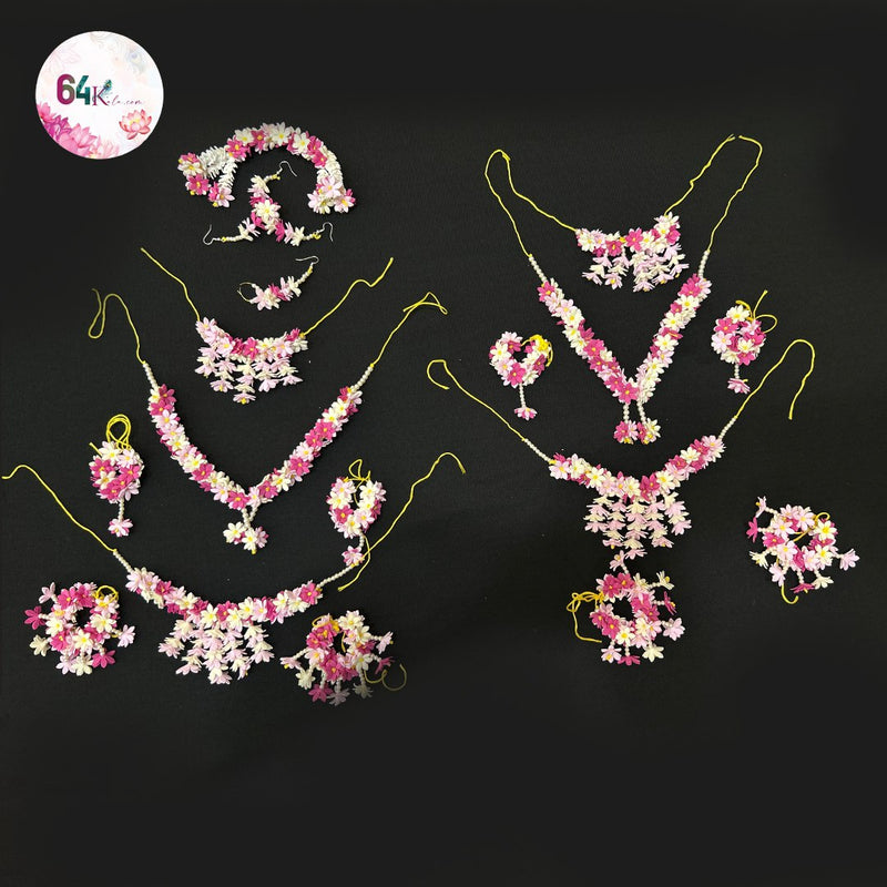 Flower Jewellery Set