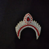 Red Stone Chandrika for Radha Rani