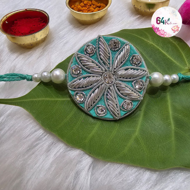 Silver Rakhi for Brother