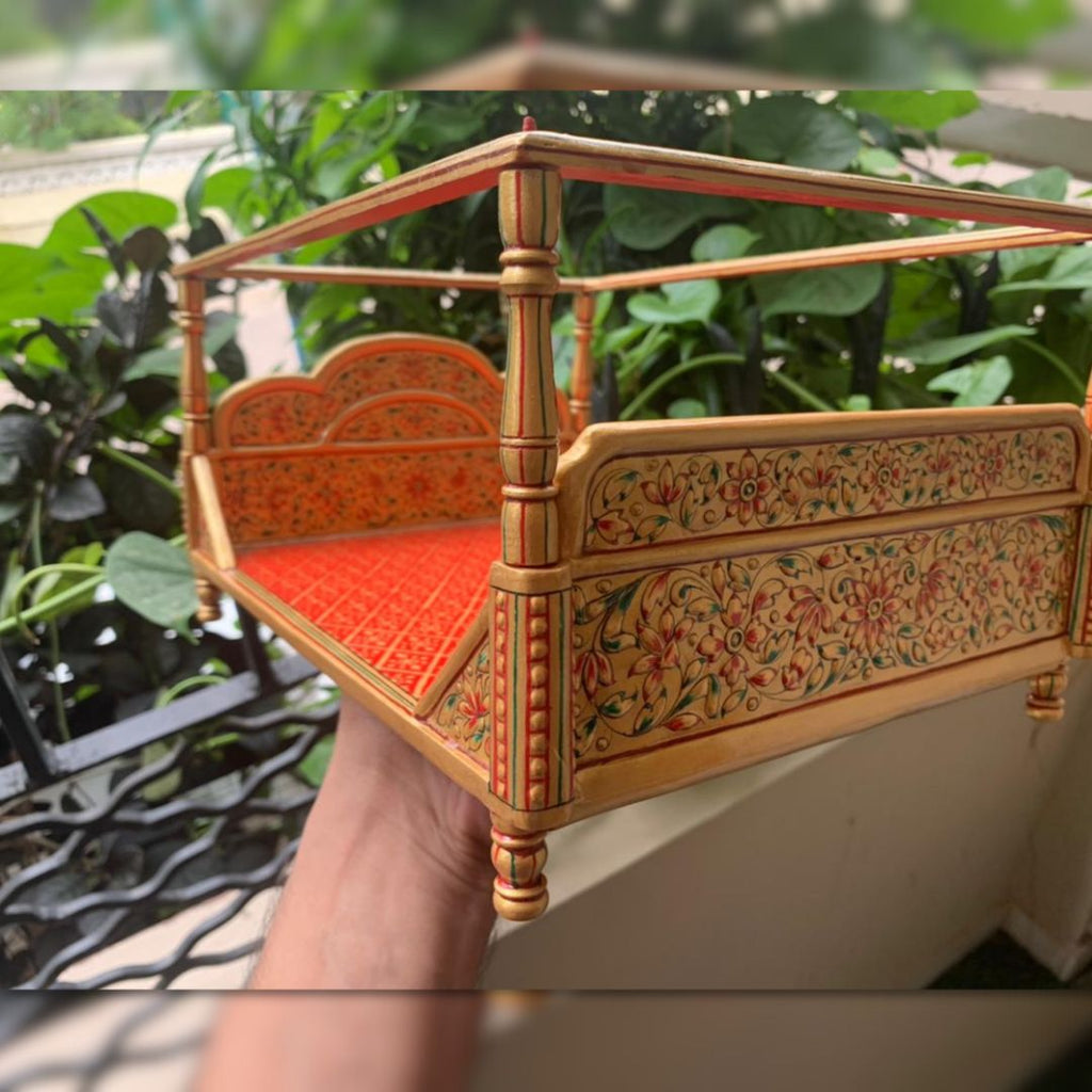 Handcrafted Kadamwood bed