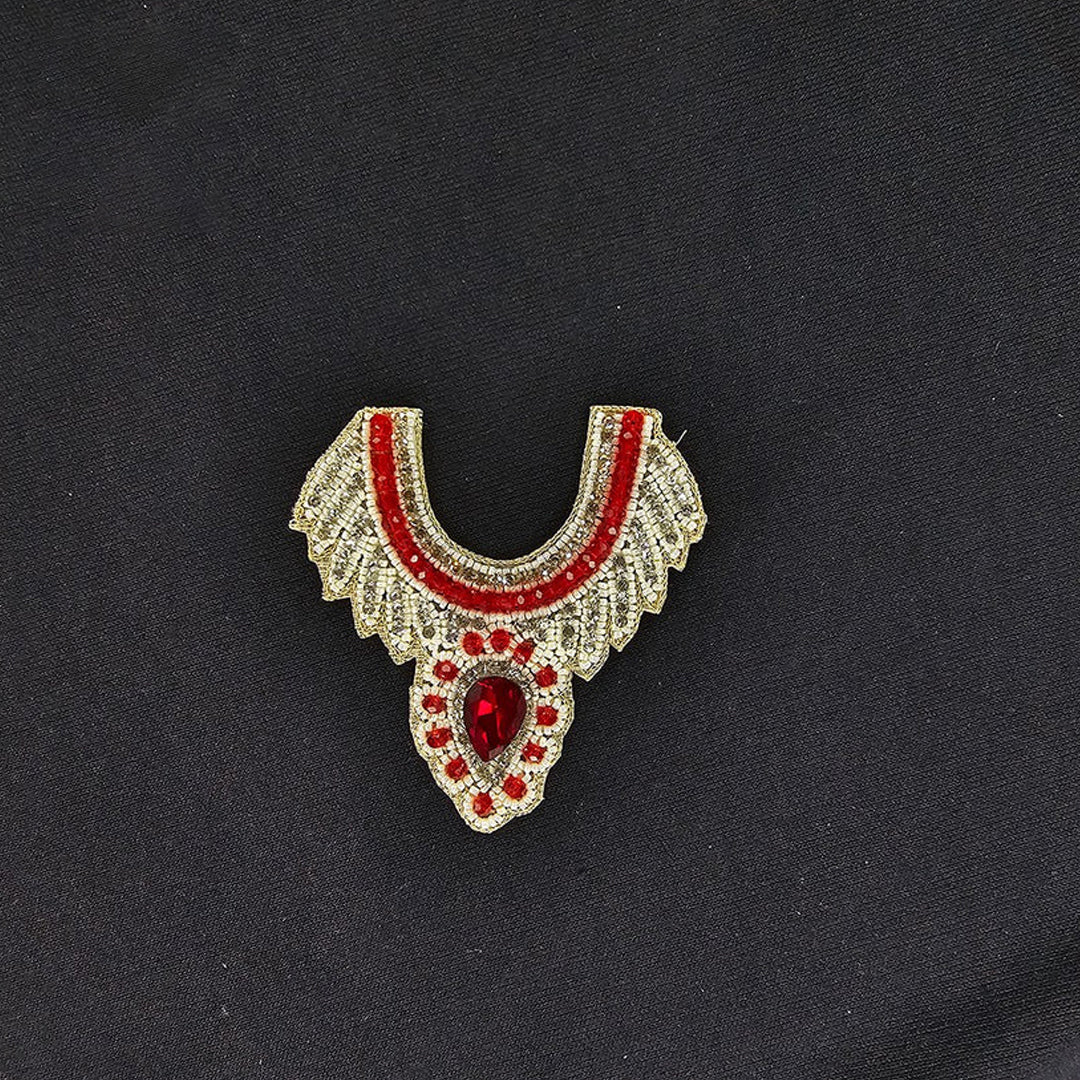 Red Stone Choker for Radha Rani