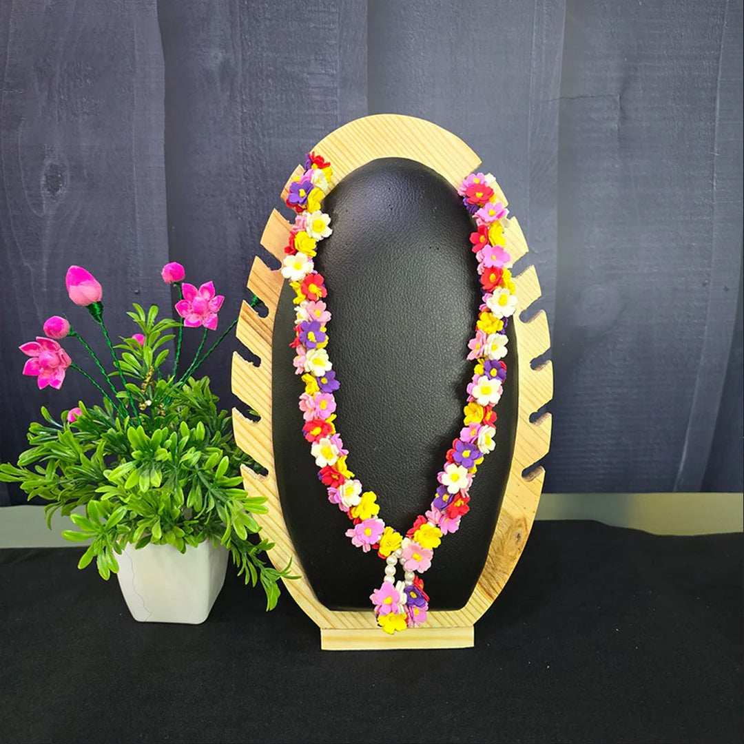 Artificial multicolour flower garlands