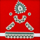 Green Jewellery Set For Krishna ji