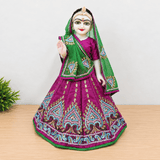 Radha Krishna Dark Purple poshak