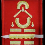 Yellow Jewellery Set for Radha Rani