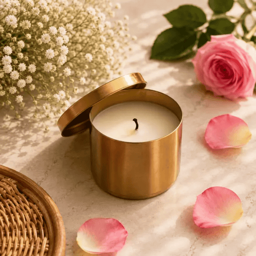Luxury Gold Tin Scented Candle