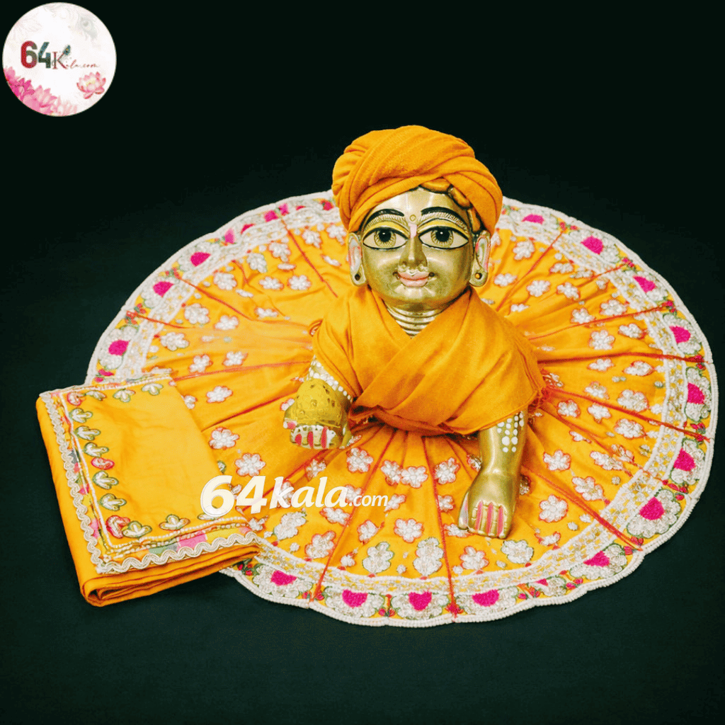 Laddu Gopal Ji Yellow Poshak