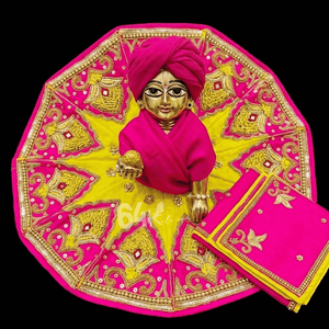 Laddu Gopal Ji Heavy Embroidered Poshak