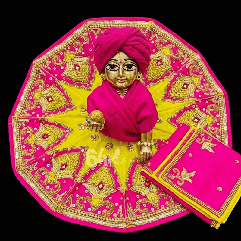 Laddu Gopal Ji Heavy Embroidered Poshak