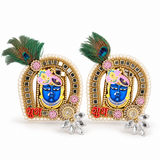 Parrot Pair Door Hanging & Shubh Krishna Combo