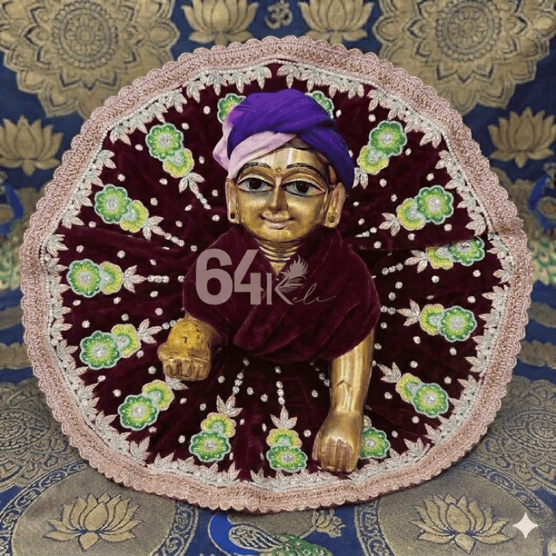 Premium Velvet Poshak for Laddu Gopal Ji