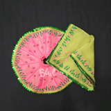 Heavy Hand Embroidered Pink Poshak for Laddu Gopal Ji