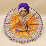 Laddu Gopal Ji Yellow Poshak