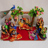 Vrindavan Style Radha krishna Jhulan Leela