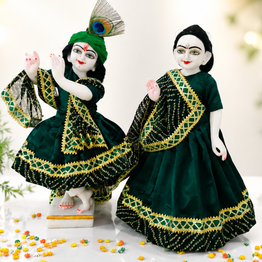 Hariyali Teej Green Yugal Jodi Poshak
