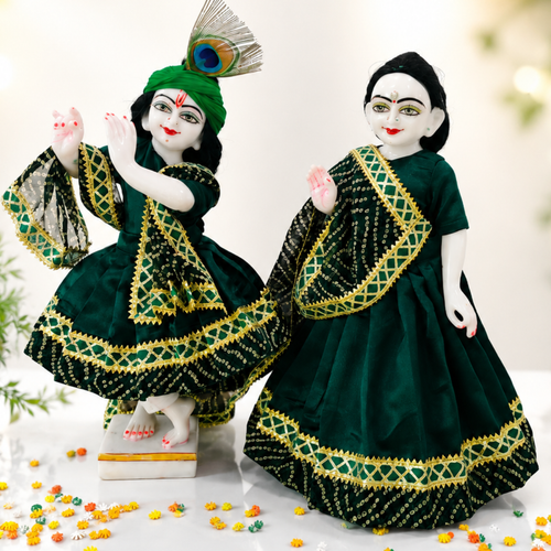Hariyali Teej Green Yugal Jodi Poshak