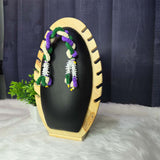 White Green Chandrika for Radha Krishna