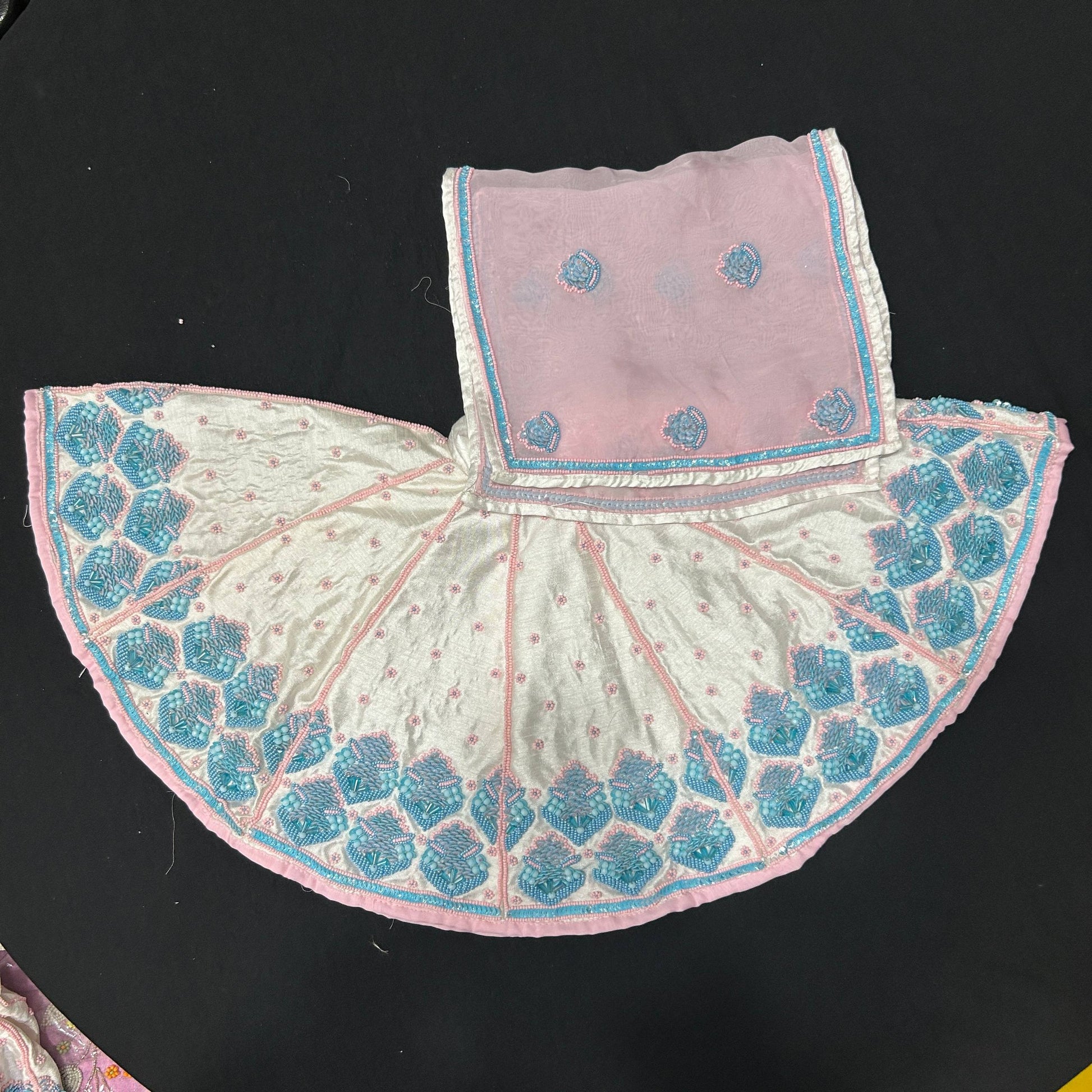 Mata Rani Poshak with Embroidery