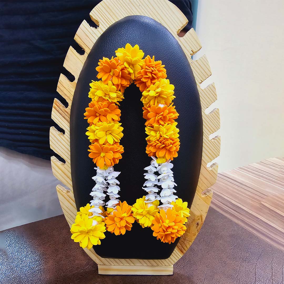 Yellow Orange Chandrika flowers