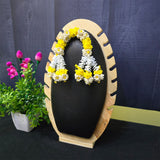 Yellow White Chandrika for Krishna